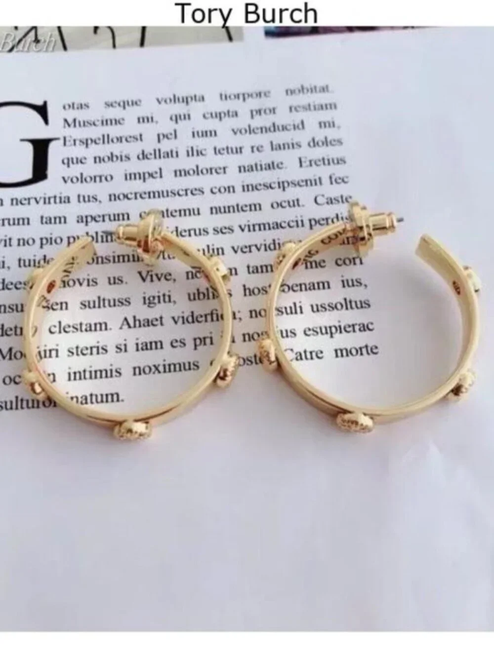 Tory Burch earrings
